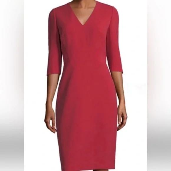 Lafayette 148 New York Dresses Lafayette 48 Delilah Red 34